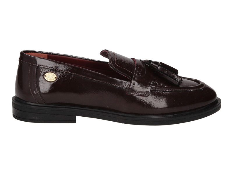 Fred De La Bretoniere Mocassins Bordeaux