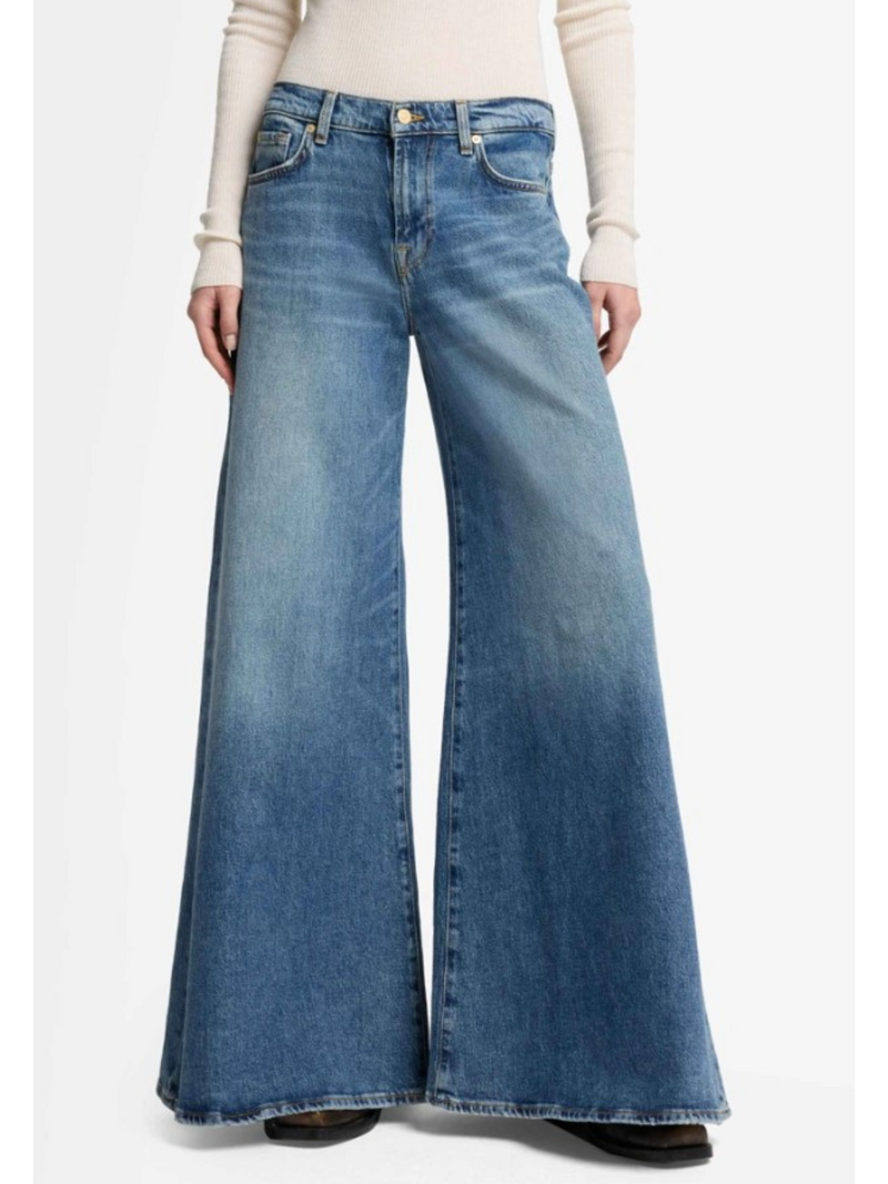 7 For All Mankind Jeans Bleu