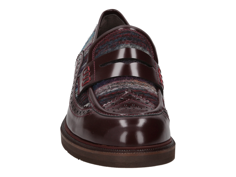 Pertini Mocassins Bordeaux