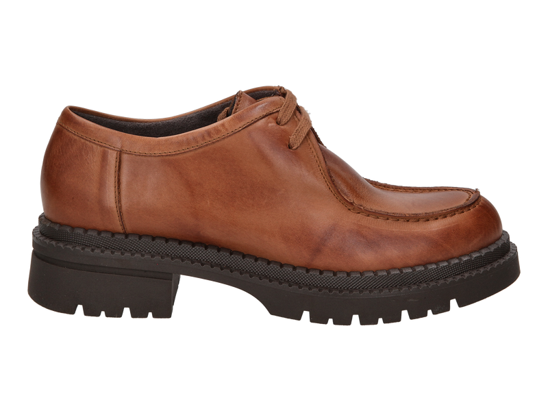 Pitillos Chaussures à Lacets Cognac