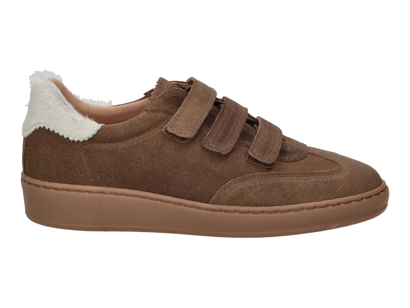 Cycleur De Luxe Chaussures à Velcro Brun