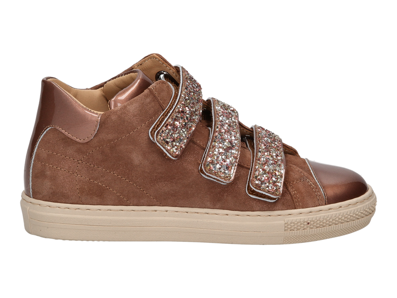 Zecchino D'oro Chaussures à Velcro Brun