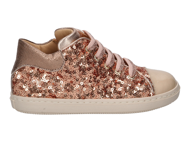 Zecchino D'oro Chaussures à Lacets Rose