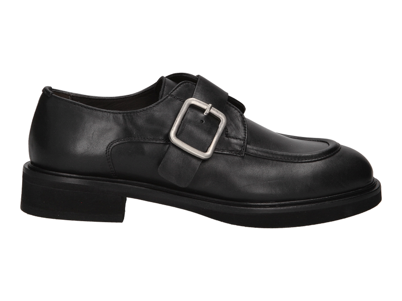 Triver Flight Boots Met Hak Zwart