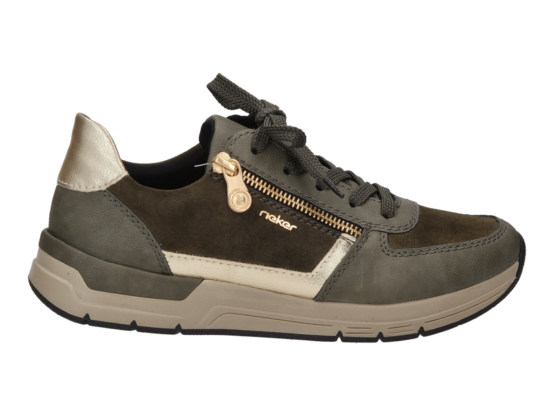 View product 'Rieker Sneakers Kaki' Rieker Sneakers Kaki