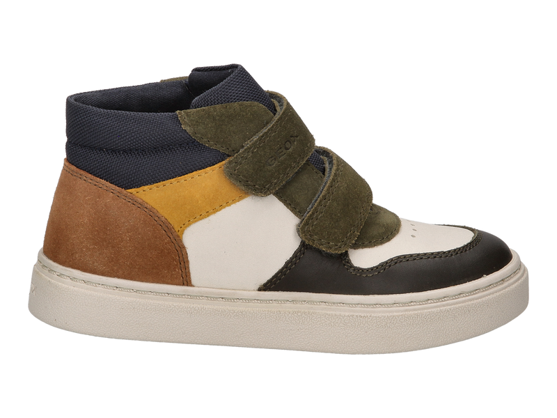 Geox Chaussures à Velcro Kaki