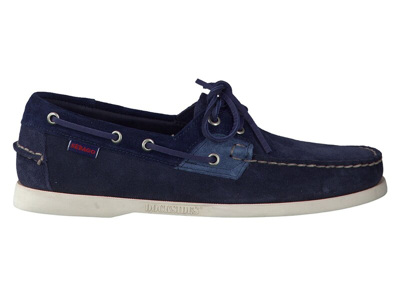 Sebago Docksides Blue