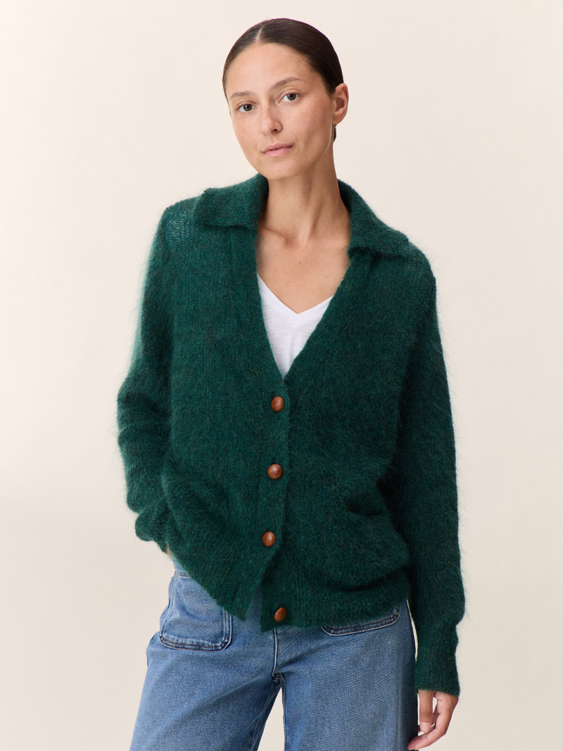 Leon & Harper Gilets Vert