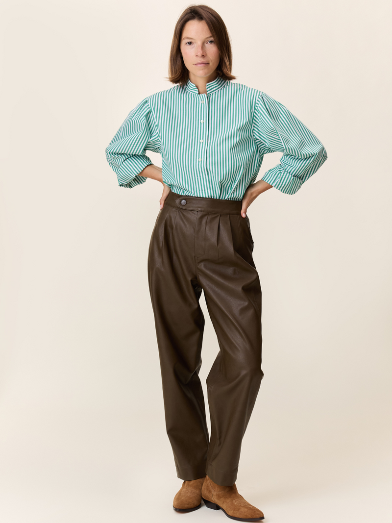 Leon & Harper Trousers Kaki