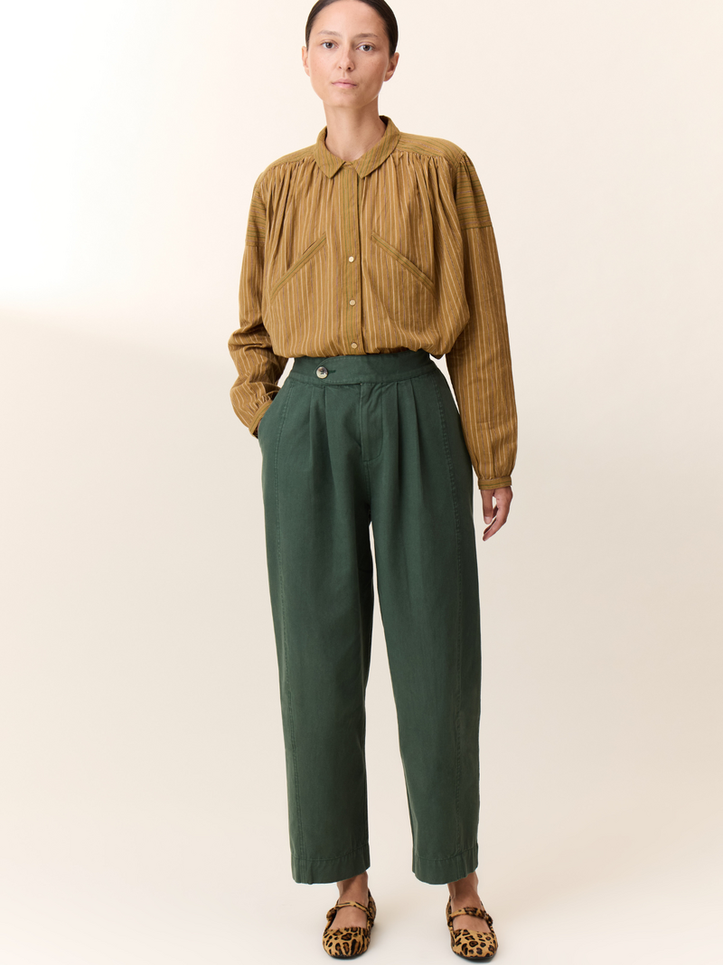 Leon & Harper Trousers Green