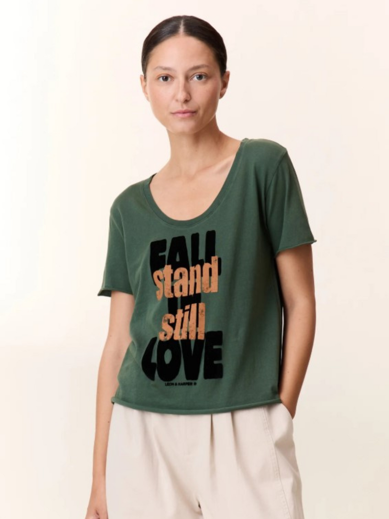 Leon & Harper T-shirts Vert