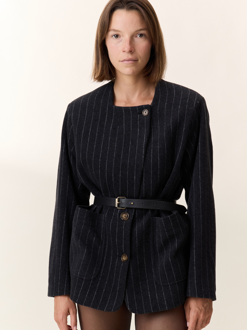 Leon & Harper Blazers Zwart