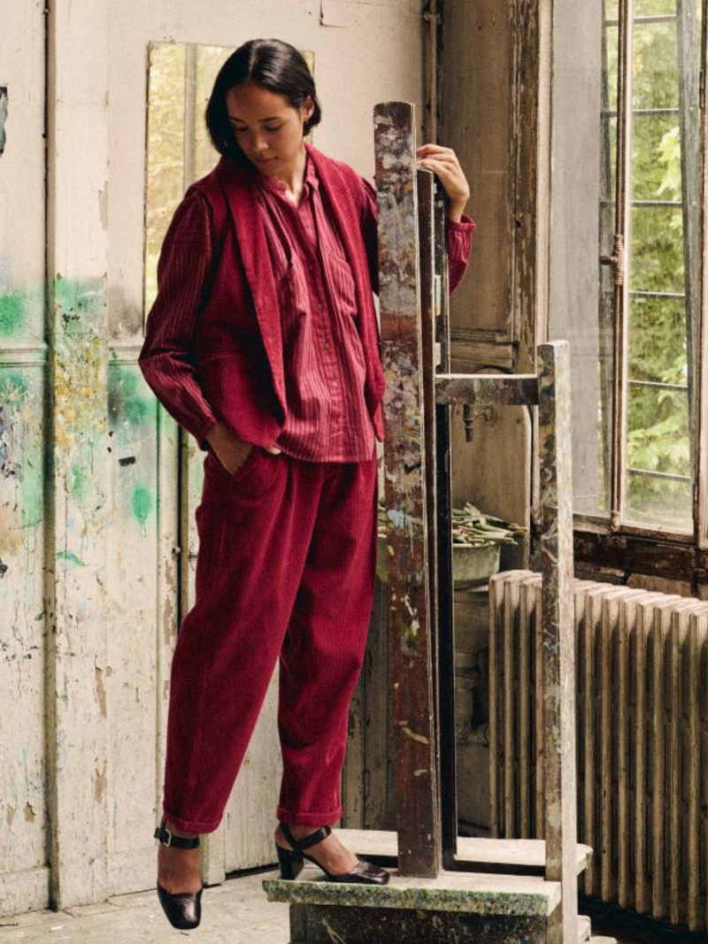 Leon & Harper Gilets Rouge