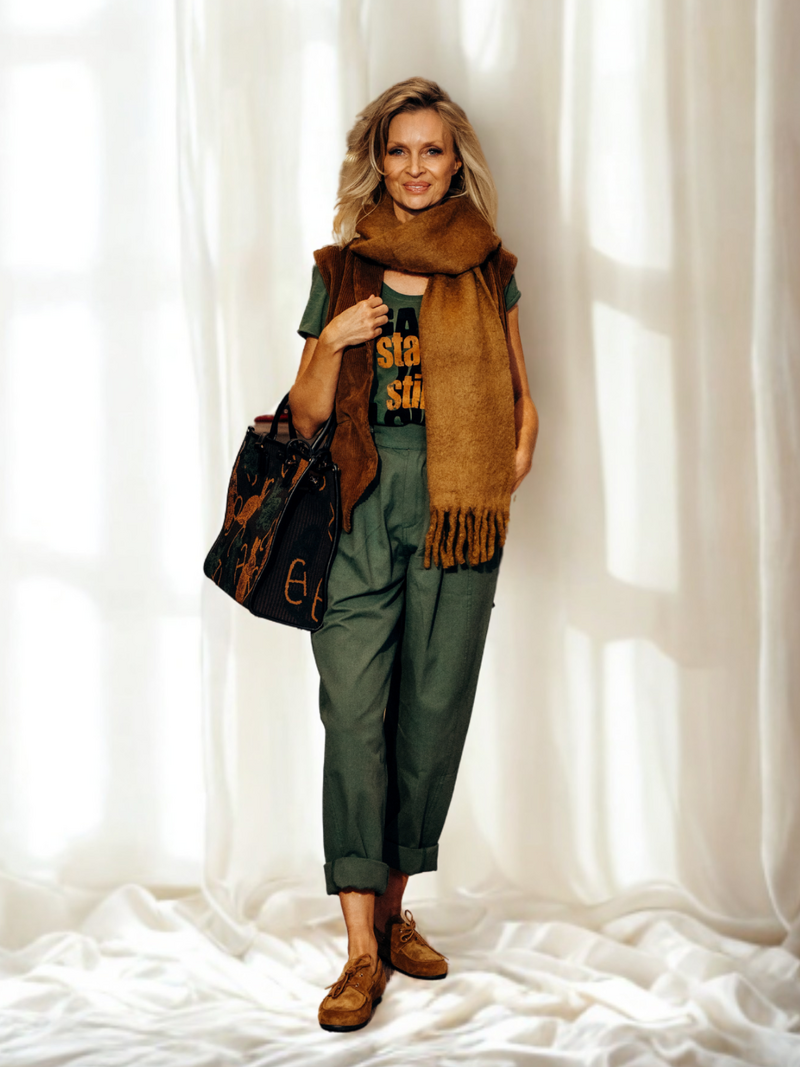 Leon & Harper Gilets Brun