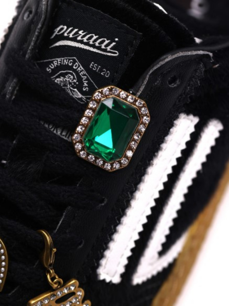 Puraai Bijoux Pour Chaussures Or