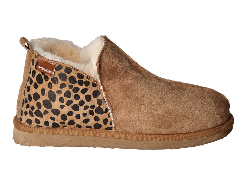Shepherd Pantoufles Cognac