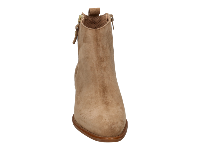 Alpe Boots Met Hak Cognac