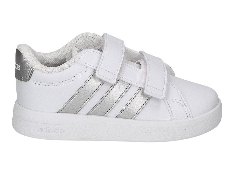 Adidas Chaussures à Velcro Argent
