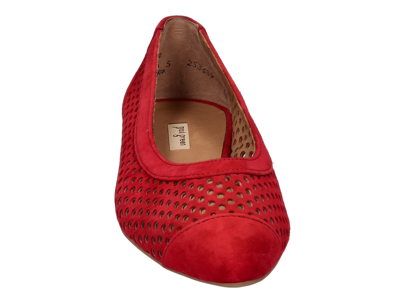 Paul Green Ballerinas Rood
