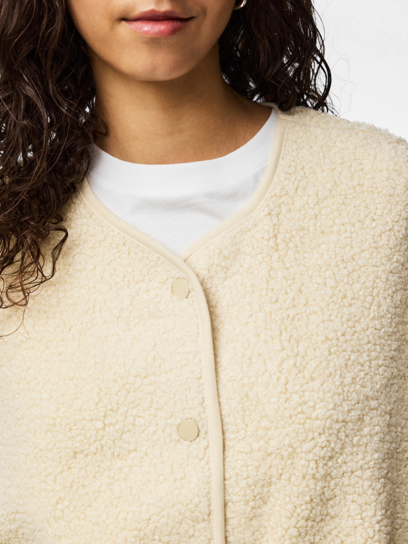 Pieces Bodywarmers Off White