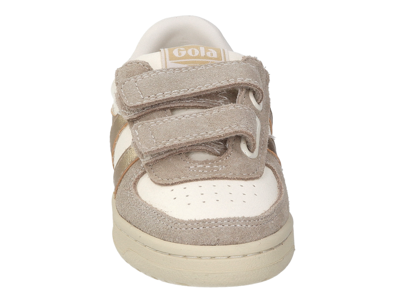 Gola Chaussures à Velcro Blanc