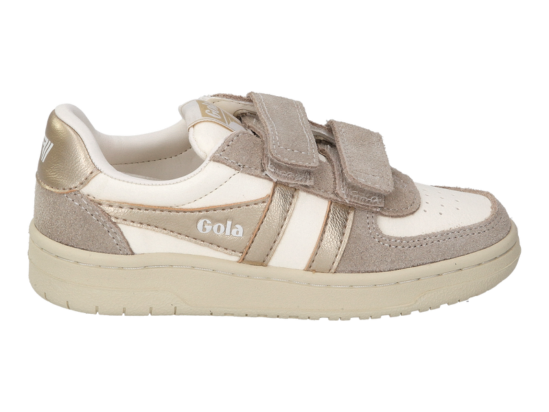 Gola Chaussures à Velcro Blanc