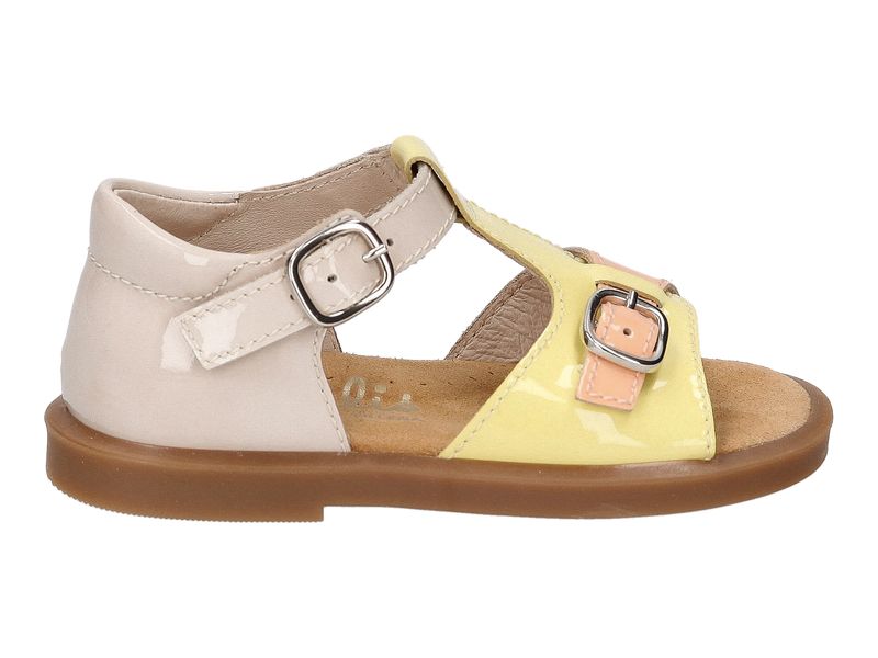 Beberlis Sandalen Geel