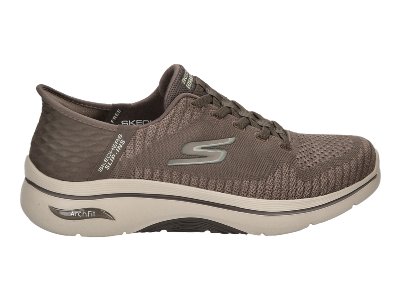 Voir le produit 'Skechers Baskets Taupe' (en anglais) Skechers Baskets Taupe