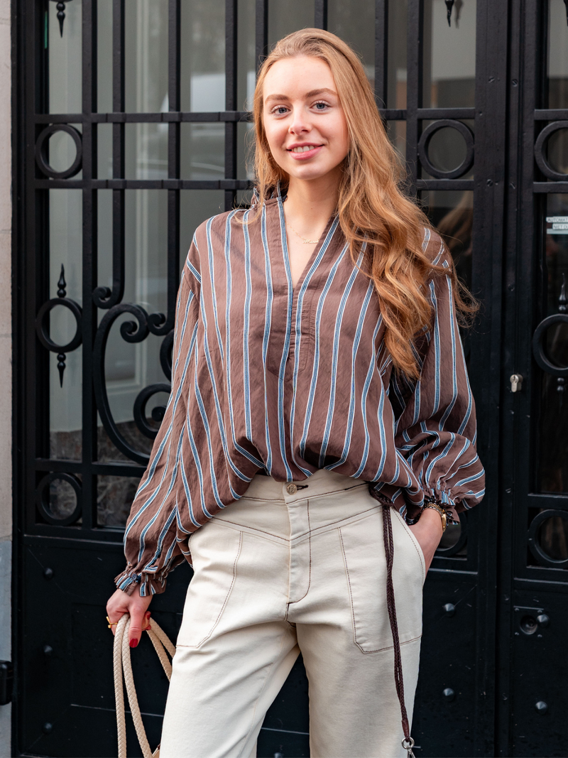 Bekijk product 'Bad Habits Blouses Bruin' Bad Habits Blouses Bruin