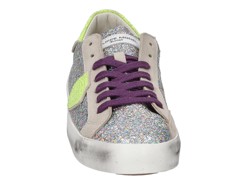 Philippe Model Sneakers Zilver