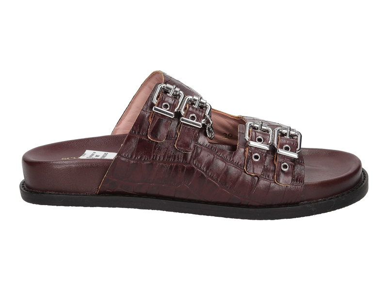 Bekijk product 'Scotch & Soda Slippers Bordeaux' Scotch & Soda Slippers Bordeaux