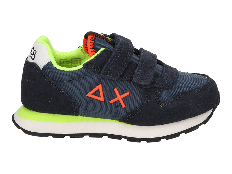 Sun 68 Sneakers Blauw