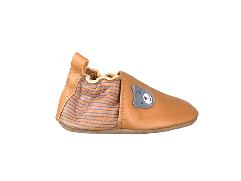 Robeez Pantoffels Cognac