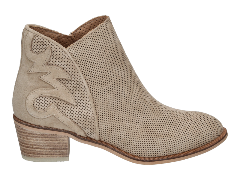 Alpe Boots Met Hak Beige