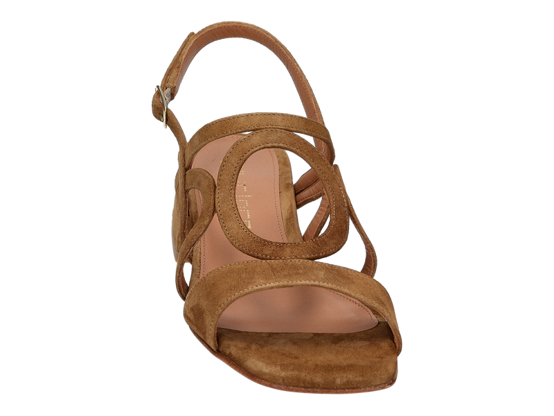 View product 'Julie Dee Sandals Cognac' Julie Dee Sandals Cognac