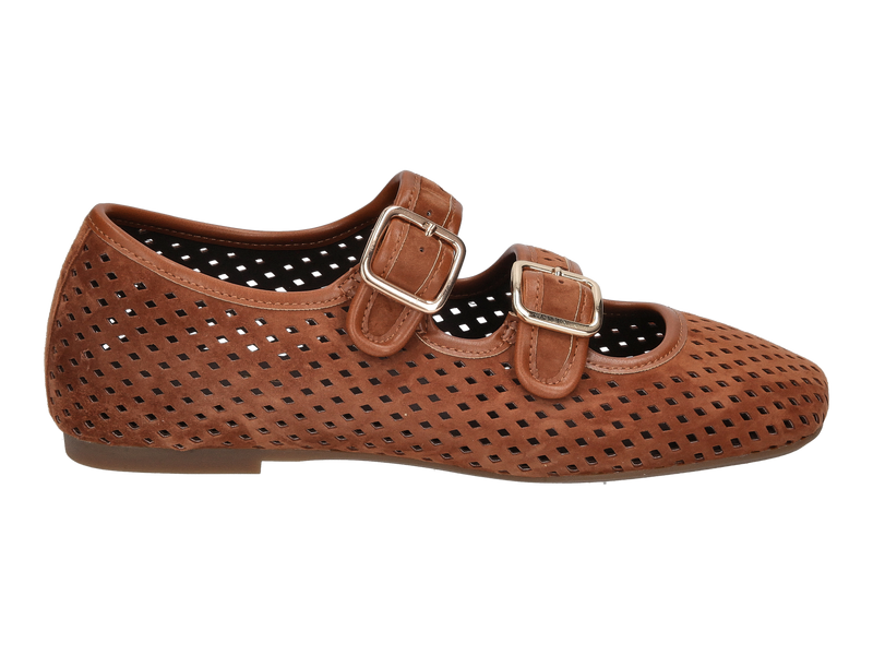 Bruno Premi Ballerines Cognac