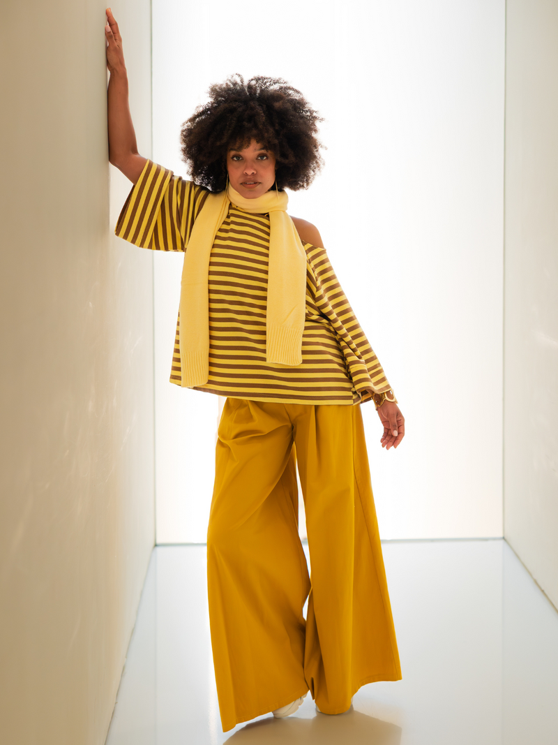 Black Rose T-shirts Geel