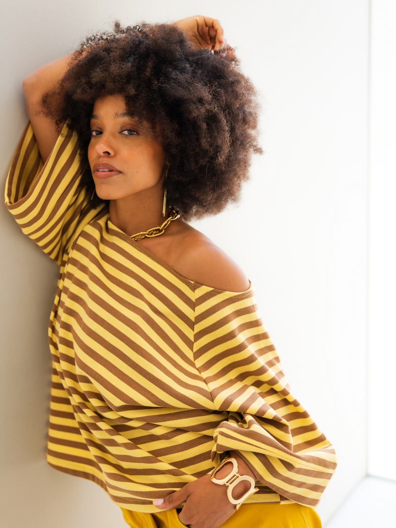 Black Rose T-shirts Geel