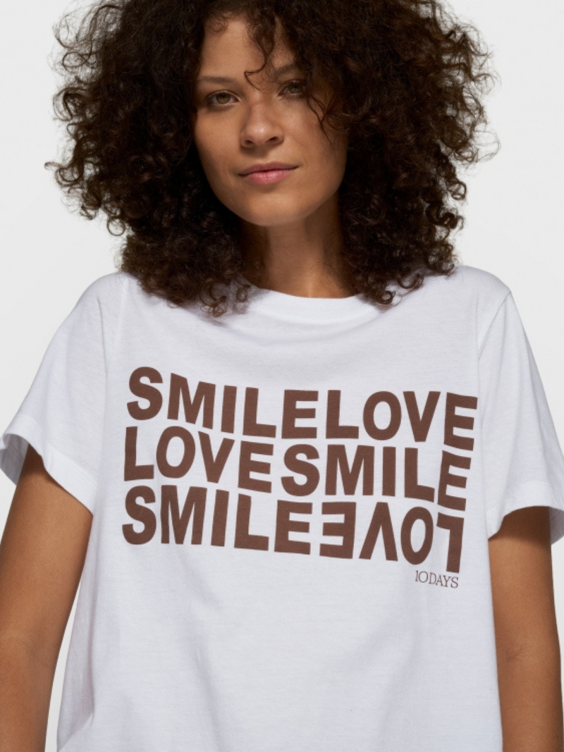10 Days T-shirts Wit
