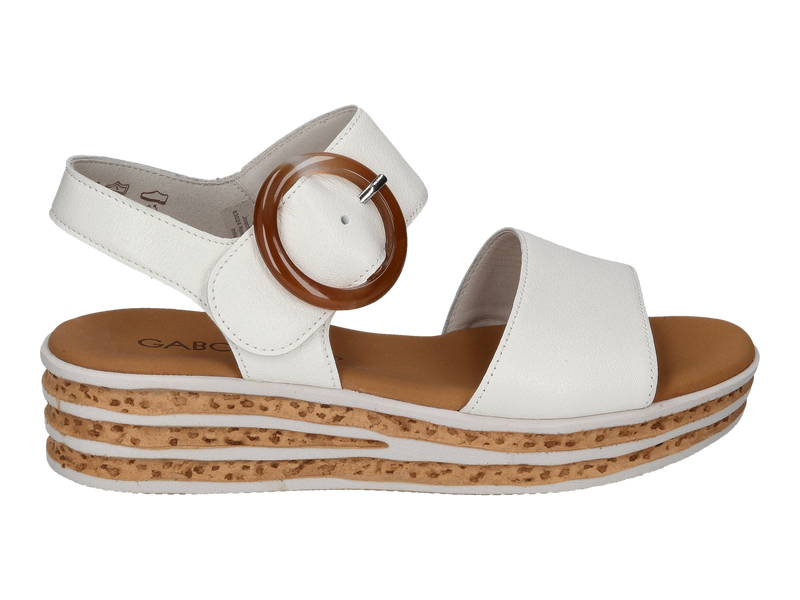 Gabor Sandals Off White