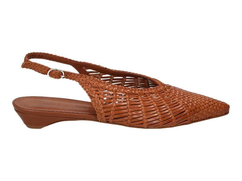 Pons Quintana Ballerinas Cognac
