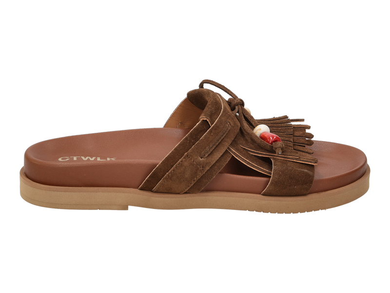 Bekijk product 'Ctwlk Slippers Cognac' Ctwlk Slippers Cognac