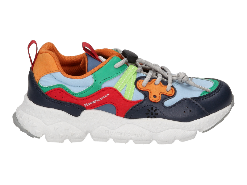 Flower Mountain Sneakers Blauw