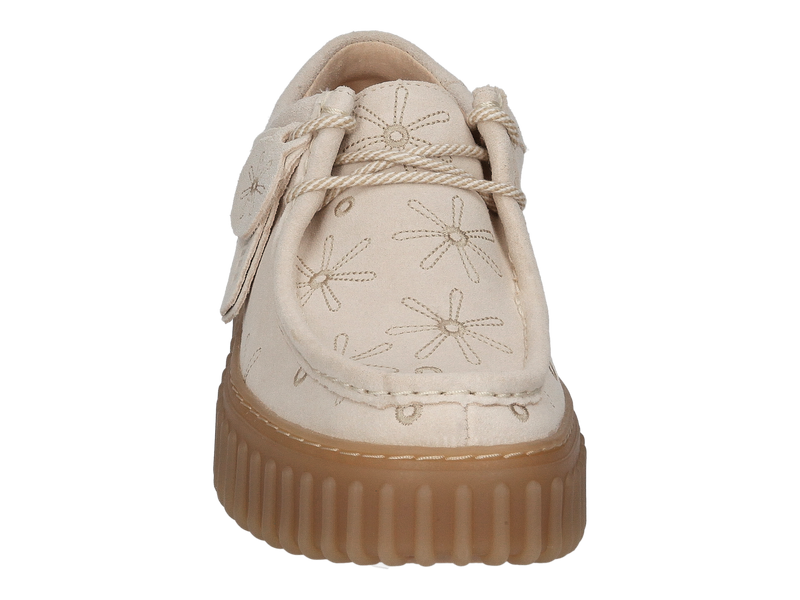 Clarks Veterschoenen Beige