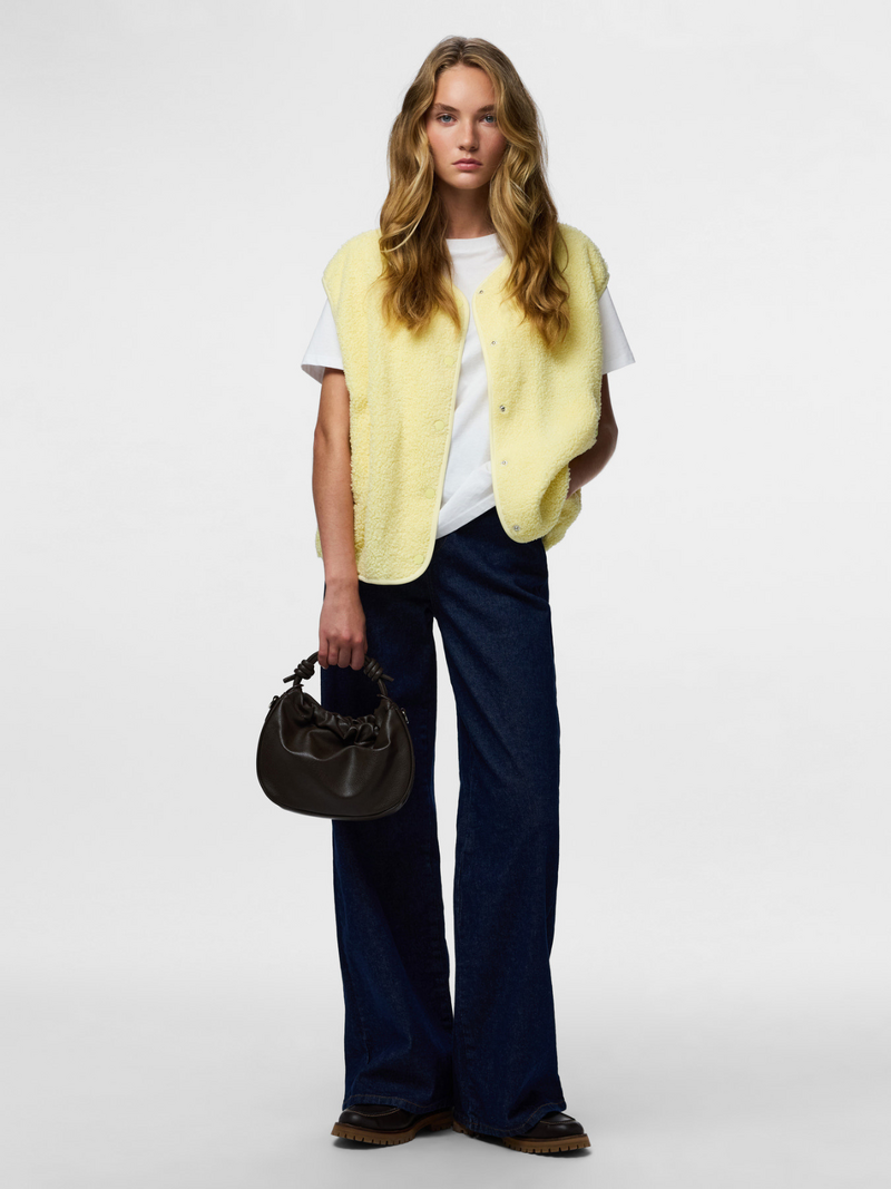 Pieces Bodywarmers Geel