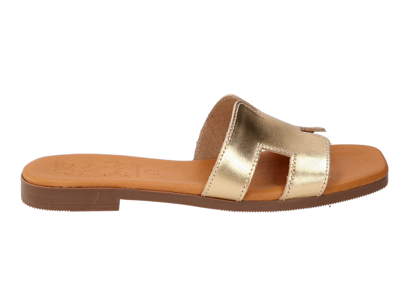 Oh My Sandals Tongs Gold