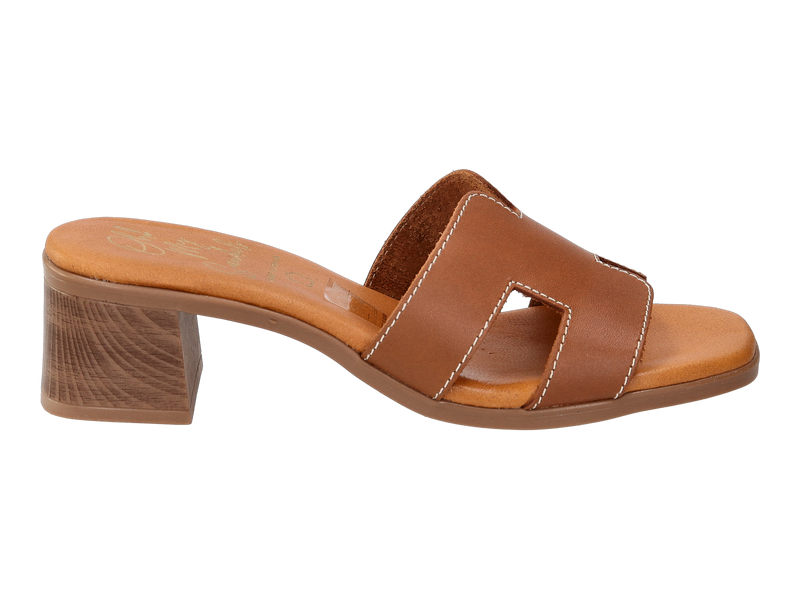 Oh My Sandals Tongs Cognac