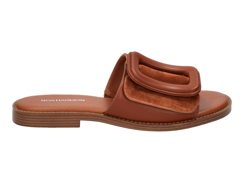 Noa Harmon Mules Cognac