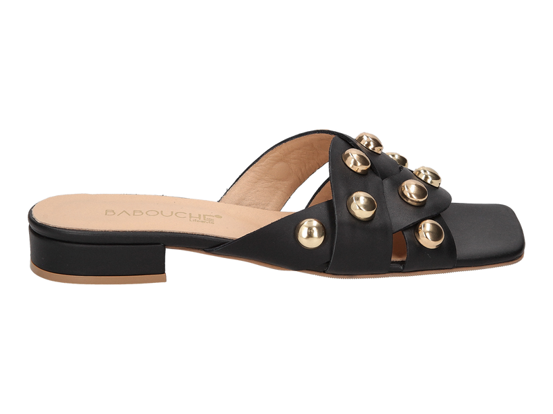 Voir le produit 'Babouche Tongues Noir' (en anglais) Babouche Tongues Noir