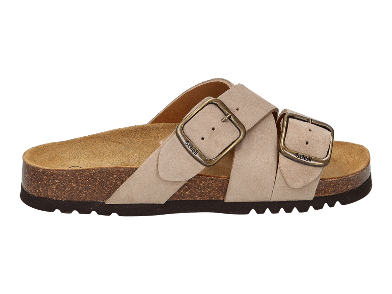Scholl Mules Beige